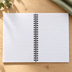 Sunflower Farm Highland Cow Notebook
