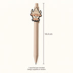 Highland cow pen approximately 14.4 cm long; one assorted design pen included